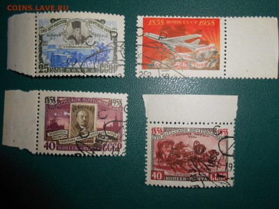 Марки СССР - 100 лет русской почтовой марки, 1958 г. - DSCN5518.JPG