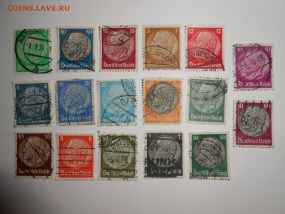 Марки 3 РЕЙХ, лот 2, 17 шт. без повторов, до 18.02.2015 - DSCN5557.JPG