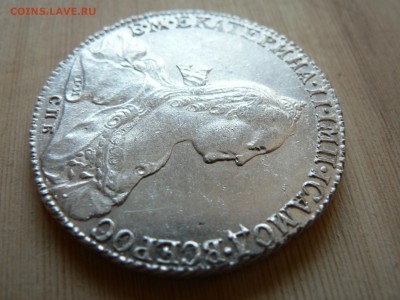 1 рубль 1771 г. (2 монеты) и 1 рубль 1776 г. - P1380791.JPG