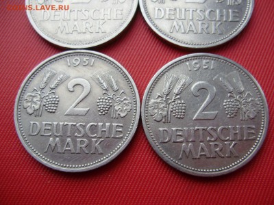 ФРГ. 2 марки 1951 (D F J G) ВСЕ ДВОРЫ!  до 17.02 22-00 МСК - P1210026.JPG