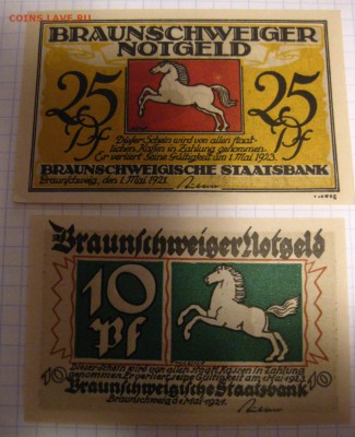 БРАУНШВЕЙГ,75+50+25+10 пфеннигов 1921г(про шута)!до 15.02. - IMG_2192.JPG