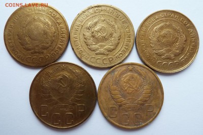 5 копеек 1928,1930,1931,1946,1938,1946 до 16.2.15 (22.00) - 5коп5шт_ав