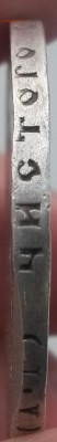 1 рубль 1922 АГ - гурт_АГ_чист