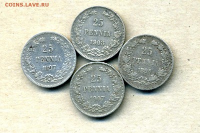 25 пенни 1894,1897,1907,1908 гг. до 18.02.15. 22-00 мск. - img070