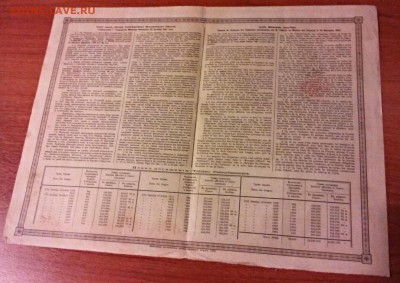 Облигация, Русско-Бельгийское металлургическое общ. 1895г. - IMG_20150213_203822