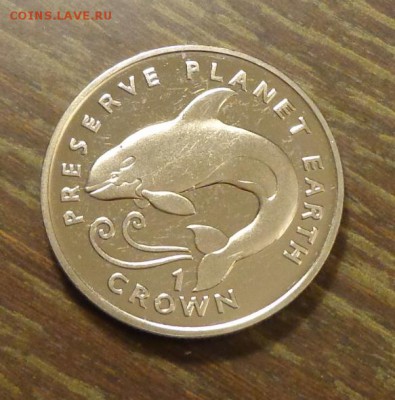 о.МЭН - Крона БЕЛУХА до 20.02, 22.00 - о-в Мэн дельфинчик -1