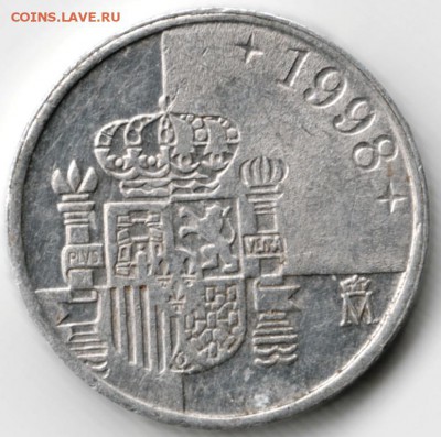 1 песета 1998 Испания до 20.02.15 г. в 22.00 - Scan-150201-0057
