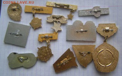 Значки с орденами,12 шт до 22.00 МСК 17.02 - с орденами+