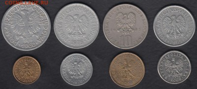 Польша 1 грош - 10 злотых 1960-2012 до 15.02.2015 21-00 - Польша р