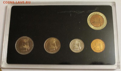 Набор 1991 "First Coins Of The Russian Republic", на оценку - 1