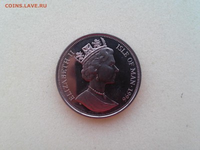1 крона 1996 г. остров Мэн - Касатка до 18.02.2015 г. - Касатка 2