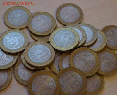 10 рублей ЯНАО разного сохрана, и другой БИМ. - хакас