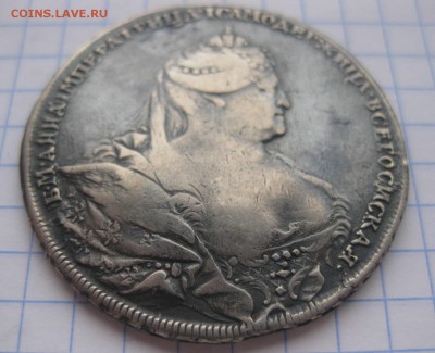 1 рубль 1737 - 22