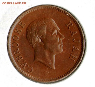 САРАВАК 1 цент - 1927,1929 гг. - 19271