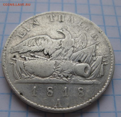 1 талер 1818 - 11