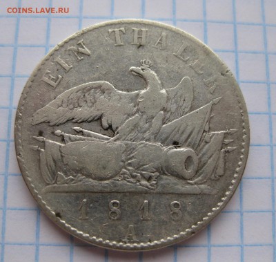 1 талер 1818 - 1