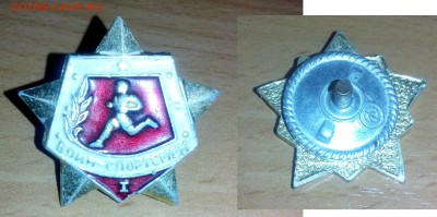 Значек Общество борьбы за трезвость,Техникум,Воин-спортсмен - DSC_0057