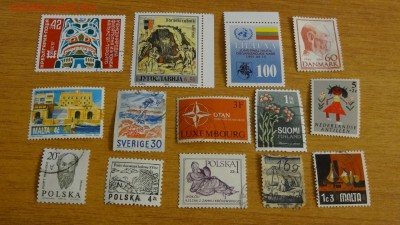 Марки Европы, чистые и гашеные, 14 шт. - DSC04315.JPG