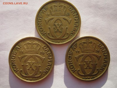ДАНИЯ 5 монет 1925-1939 (1, 2 кроны) РАЗНЫЕ годы. 19.02. - 056.JPG