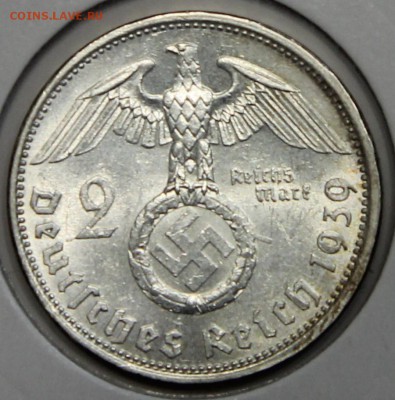 2 марки 1939 А III Рейх до 19.02 - IMG_2986.JPG