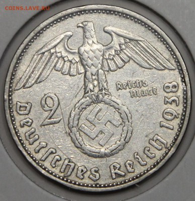 2 марки 1938 А III Рейх до 19.02 - IMG_3001.JPG
