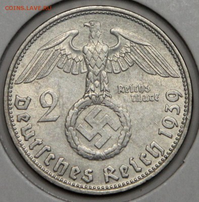 2 марки 1939 D III Рейх до 19.02 - IMG_3009.JPG