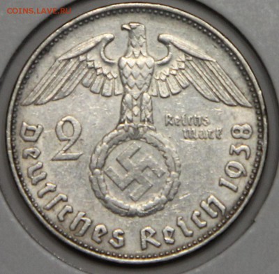 2 марки 1938 Е III Рейх до 19.02 - IMG_3012.JPG