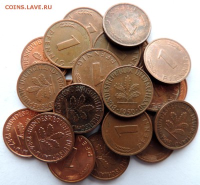 Кучка пфенингов (24шт) Германия, до 20.02.15г. в 22.00 Мск. - DSCN4166.JPG