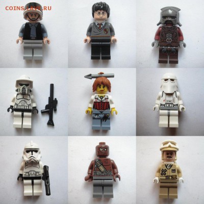 колекционирование минифигур производства компании LEGO - collage