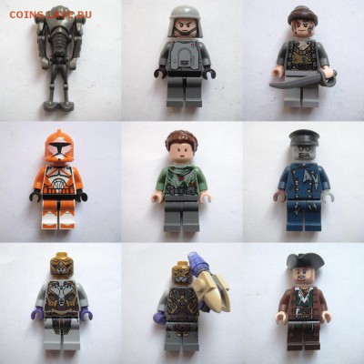 колекционирование минифигур производства компании LEGO - collage1