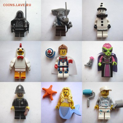 колекционирование минифигур производства компании LEGO - collage2