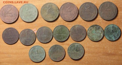 1,2,3,5 копеек 1924 года. 25 штук. 18.02.2015 - IMG_4613.JPG