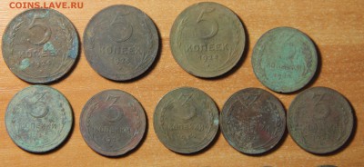 1,2,3,5 копеек 1924 года. 25 штук. 18.02.2015 - IMG_4612.JPG