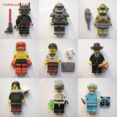 колекционирование минифигур производства компании LEGO - collage1