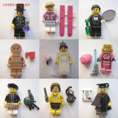 колекционирование минифигур производства компании LEGO - collage4