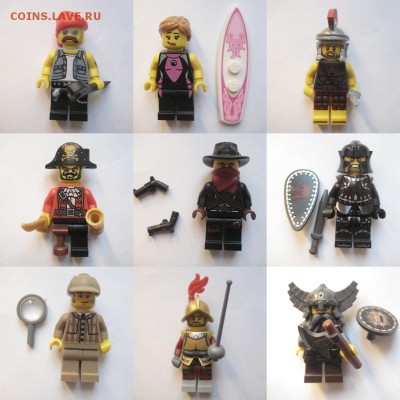 колекционирование минифигур производства компании LEGO - collage5