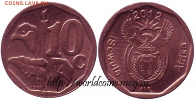 Имеются другие легенды (и года соответственно) - South_Africa_10_Cent_2012