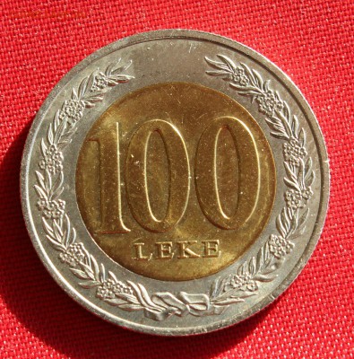 С 1 руб. БМ АЛБАНИЯ 100 лек 2000г.КОРОЛЕВА ТЕУТА до 23.02.15 - IMG_4003.JPG