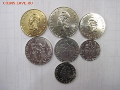 Новая Каледония набор монет 7 шт. до 20.02.15 - Изображение23 113