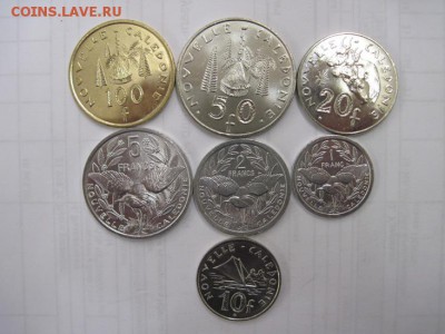 Новая Каледония набор монет 7 шт. до 20.02.15 - Изображение23 109