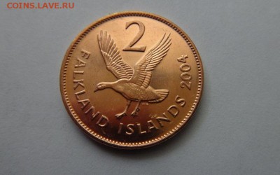 ФОЛКЛЕНДСКИЕ О-ВА 2 пенса aUNC до  23.02. 22.00 мск. - 53
