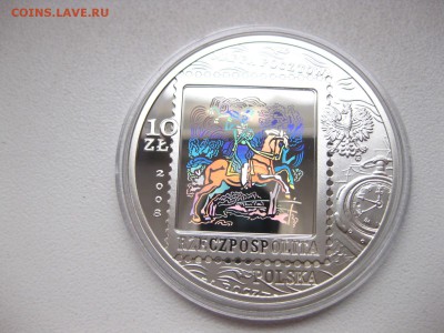 ПОЛЬША,10 злотых 2008г(450лет Почте,голограмма)!до20.02.2015 - IMG_2313.JPG