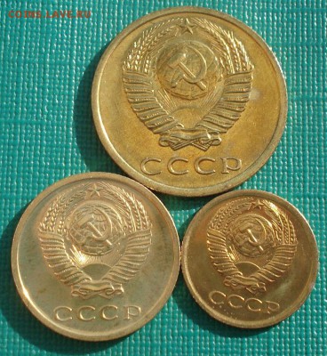1,2 и 3 копейки 1976 UNC №2  из набора до 22:00 20.02.15 - DSC03294.JPG