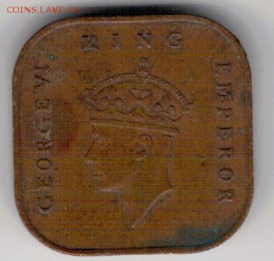 Малайя цент 1943 до 23.02.15 в 22.00мск (8970) - 4-мал43