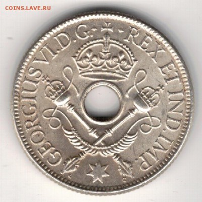 Ag Н.Гвинея шиллинг 1938 до 23.02.15 в 22.00мск (А674) - 5-п