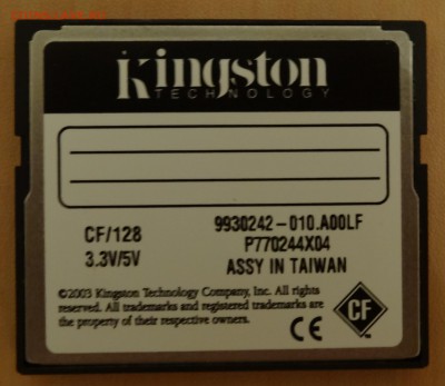 Kingston Compact Flash 128 mb, представляет ли интерес? - 3