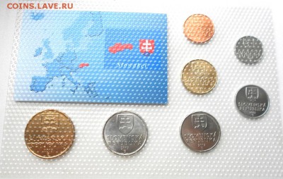 Набор Словакии в блистере 7шт. UNC - DSCN2837