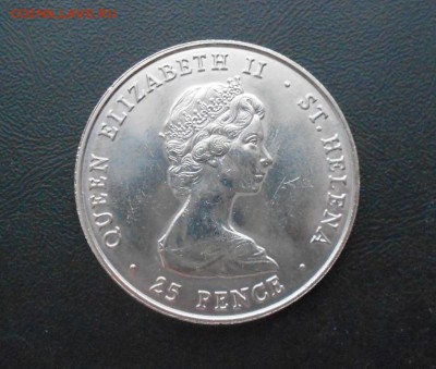25 пенсов о.Святой Елены 1980 "Крона" - DSCN3296.JPG