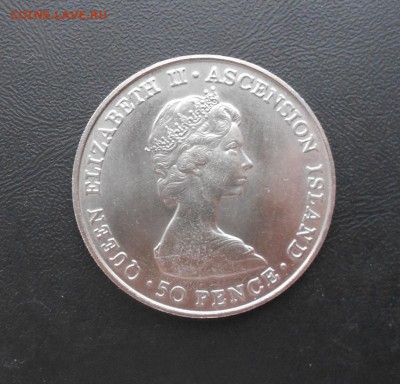 50 пенсов о.Вознесения 1984 "Крона" - DSCN3300.JPG