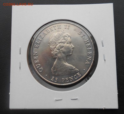 25 пенсов о.Святой Елены 1981 "Крона" - DSCN3322.JPG